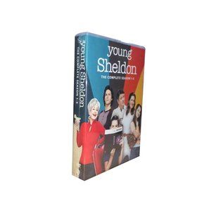 Young Sheldon Seasons 1-5 Complete Series DVD 10-Disc Region 1 Box Set Brand New